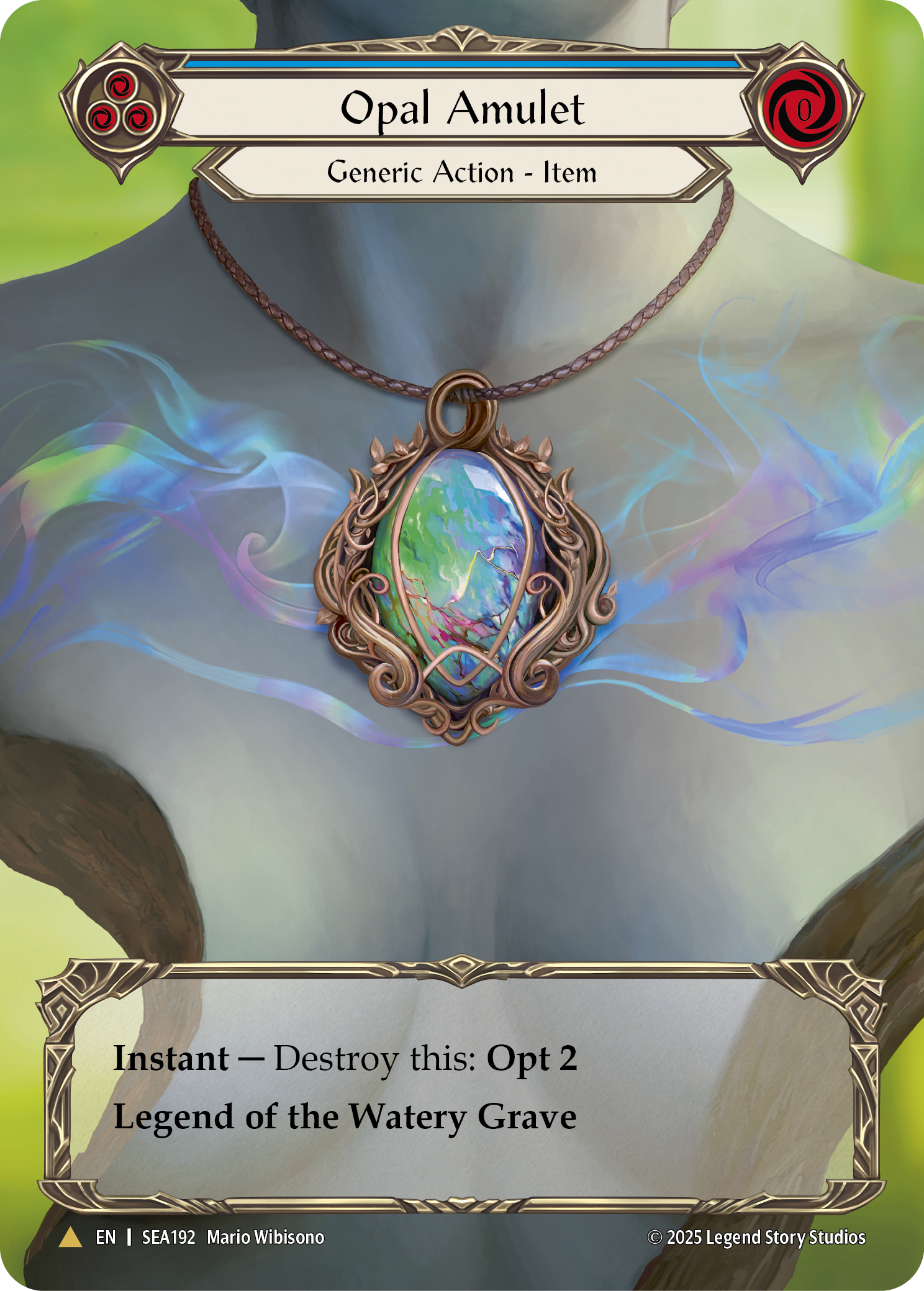SEA192-TP - Marvel - Opal Amulet