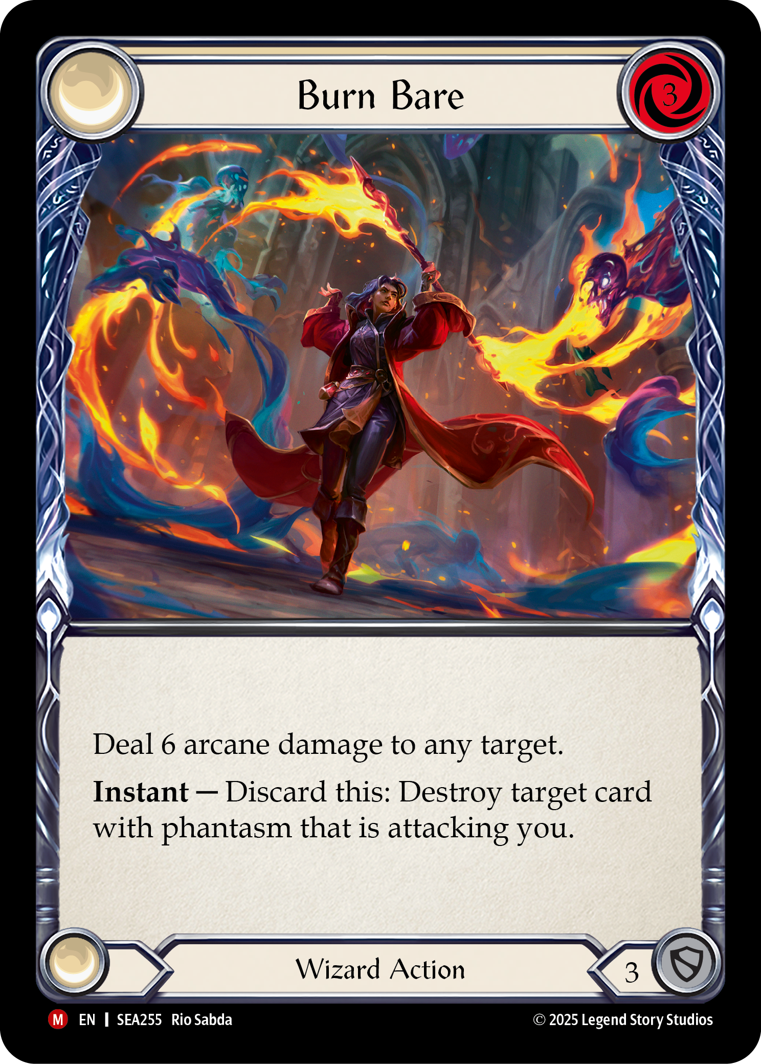 SEA255-RF - Majestic - Burn Bare