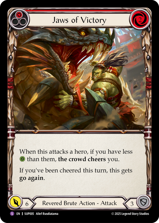 SUP005-RF - Super-Rare - Jaws of Victory