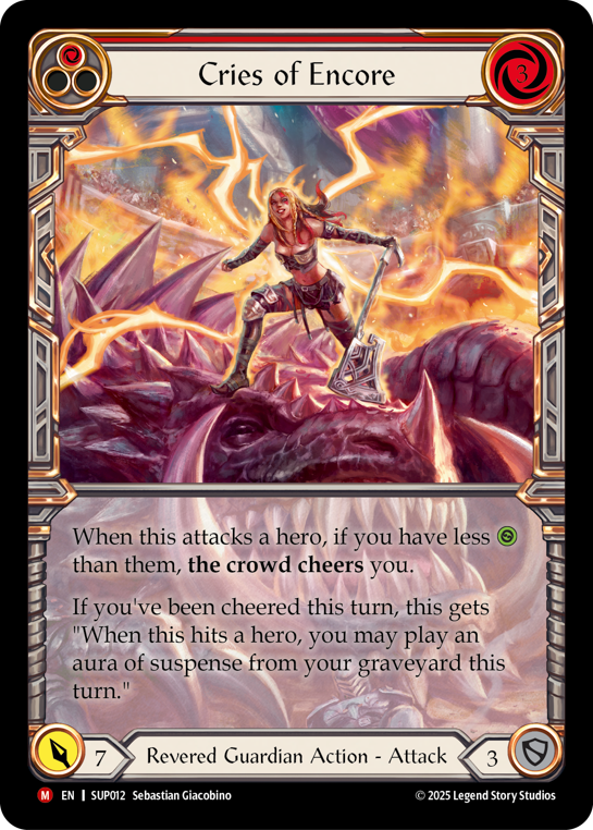 SUP012-CF - Majestic - Cries of Encore