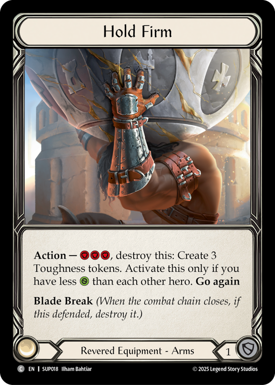 SUP018-CF - Common - Hold Firm