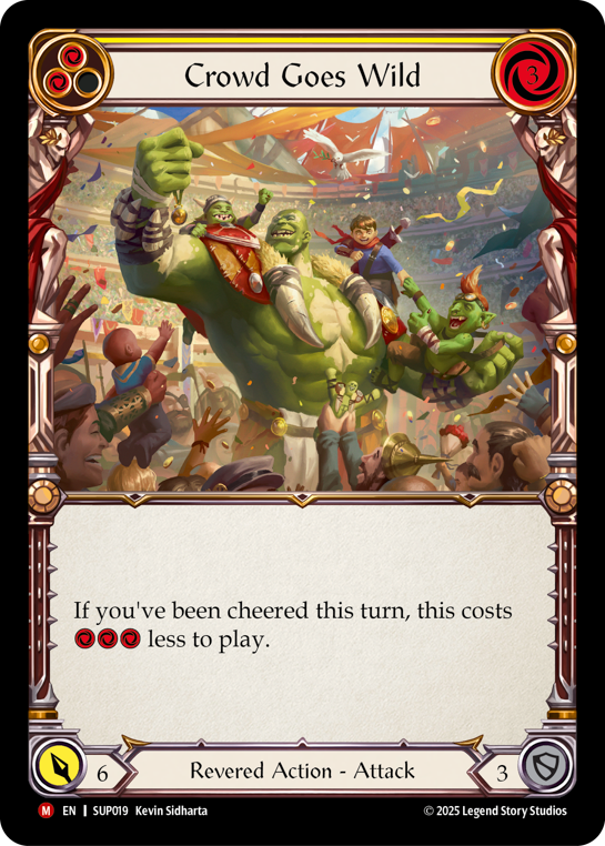 SUP019-RF - Majestic - Crowd Goes Wild