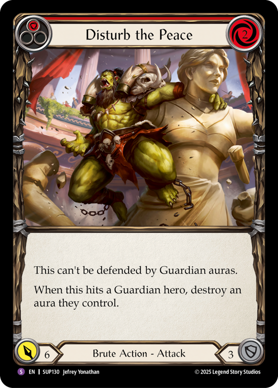 SUP130 - Super-Rare - Disturb the Peace