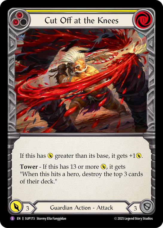 SUP173-RF - Super-Rare - Cut Off at the Knees