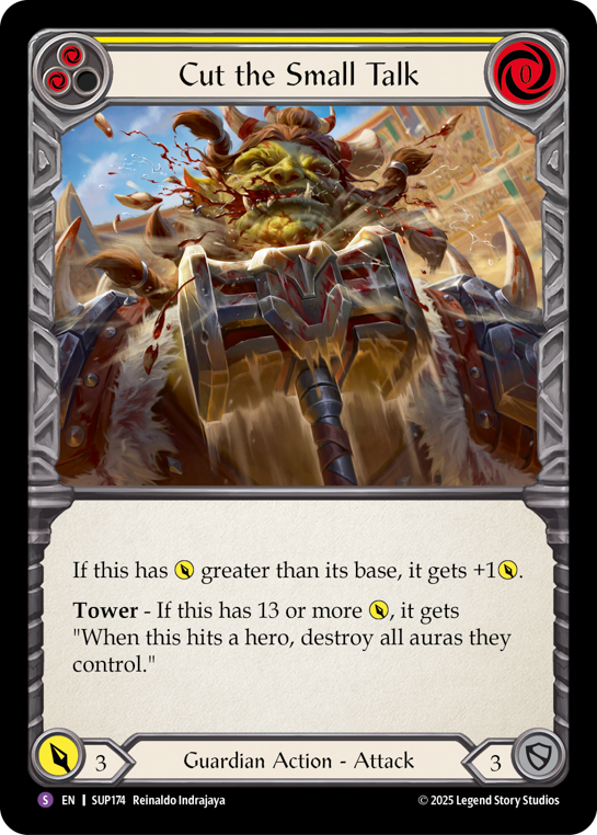 SUP174-RF - Super-Rare - Cut the Small Talk