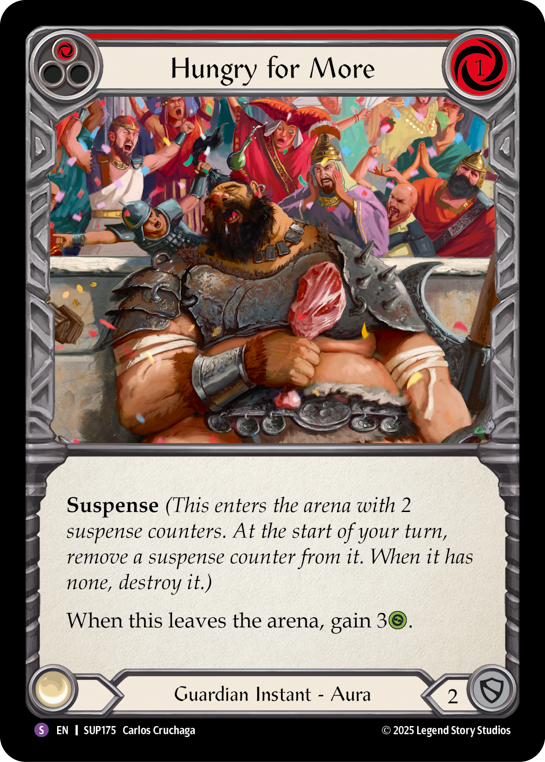 SUP175-RF - Super-Rare - Hungry for More