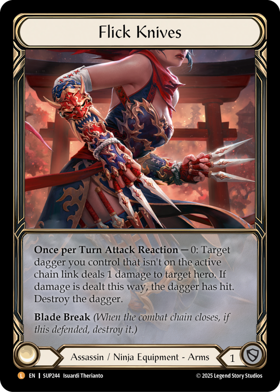 SUP244-RF - Legendary - Flick Knives