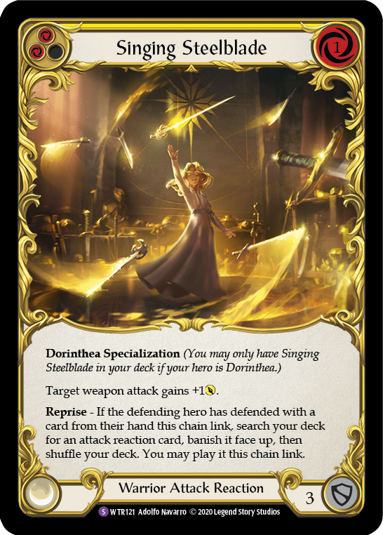 U-WTR121 - Super-Rare - Singing Steelblade