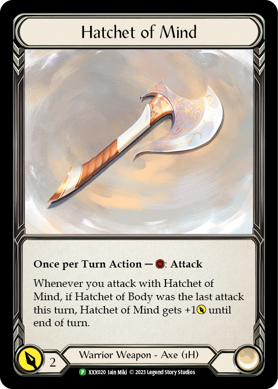 Hatchet of Mind (Promo)
